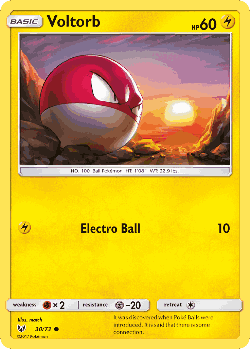 Voltorb 30, Shining Legends