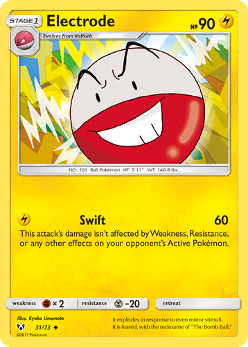 Electrode 31, Shining Legends