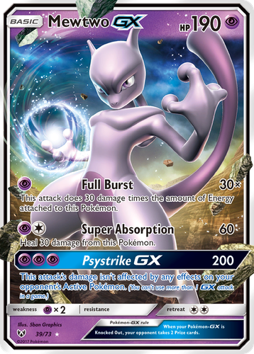 Mewtwo-GX 39, Shining Legends