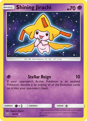Shining Jirachi 42, Shining Legends