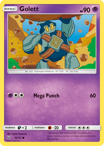 Golett 43, Shining Legends