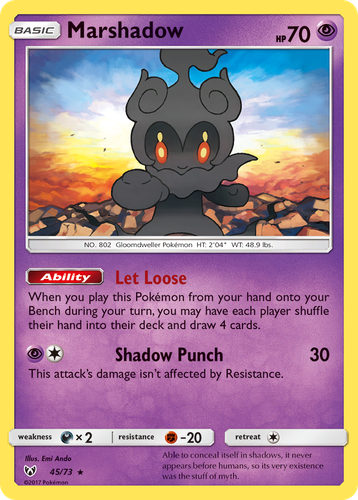 Marshadow 45, Shining Legends