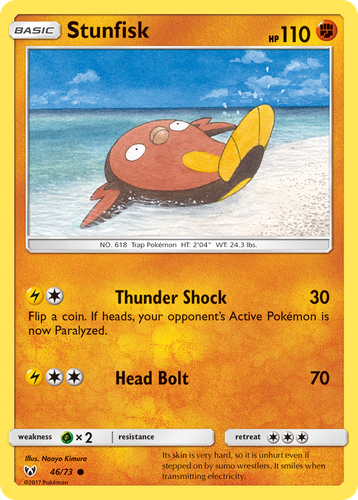 Stunfisk 46, Shining Legends
