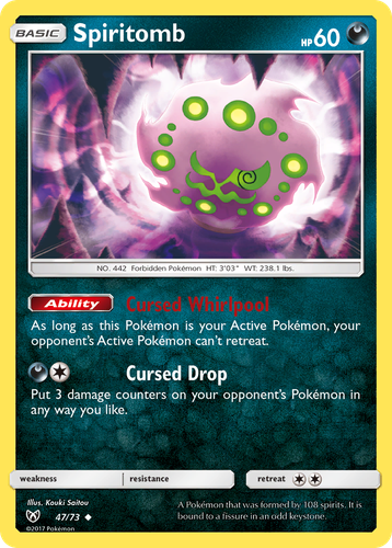 Spiritomb 47, Shining Legends