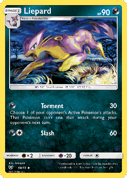Liepard 49, Shining Legends