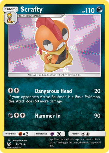 Scrafty 51, Shining Legends
