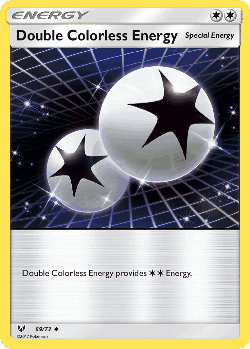 Double Colorless Energy 69, Shining Legends