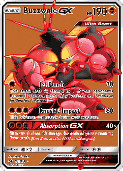 Buzzwole-GX 104, Crimson Invasion