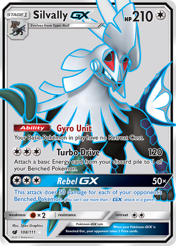 Silvally-GX 108, Crimson Invasion