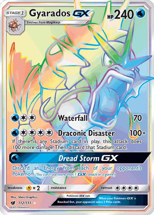 Gyarados-GX card art