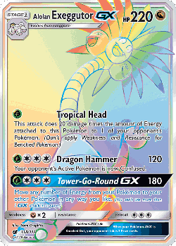 Alolan Exeggutor-GX 118, Crimson Invasion
