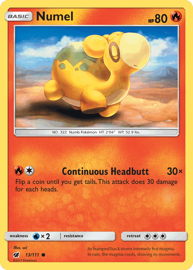 Numel #13 from Crimson Invasion - Common - Illustrated by sui