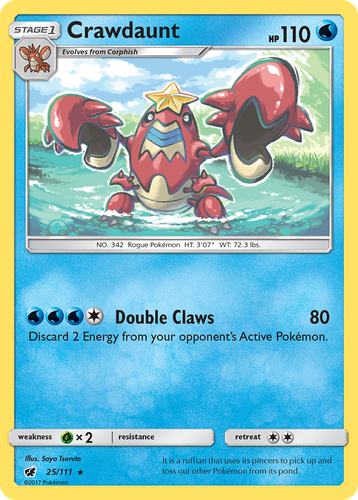 Crawdaunt 25, Crimson Invasion