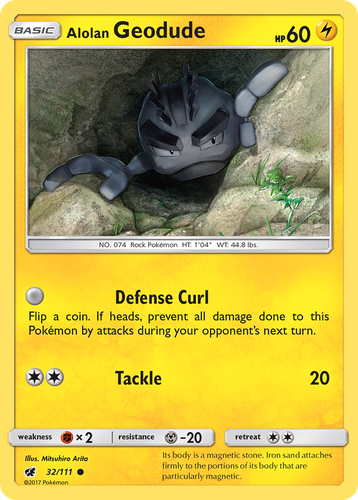 Alolan Geodude 32, Crimson Invasion