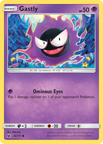 Gastly 36, Crimson Invasion