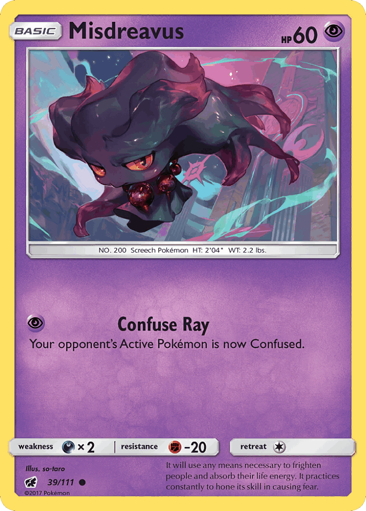 Misdreavus #39 from Crimson Invasion - Common - Illustrated by so-taro