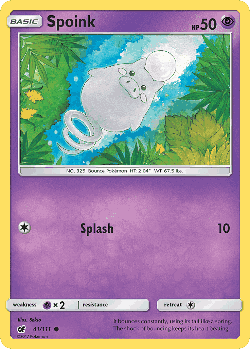 Spoink 41, Crimson Invasion