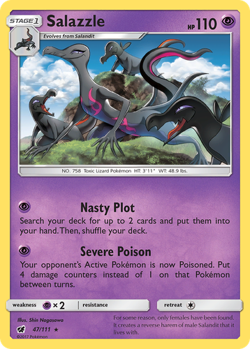 Salazzle 47, Crimson Invasion