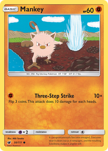 Mankey 50, Crimson Invasion