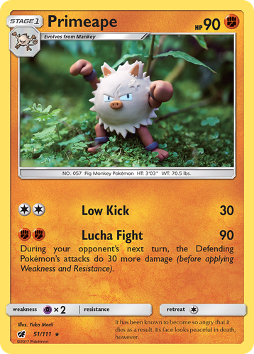 Primeape 51, Crimson Invasion
