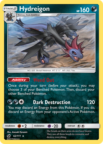 Hydreigon 62, Crimson Invasion