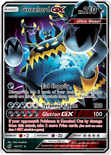 Guzzlord-GX 63, Crimson Invasion