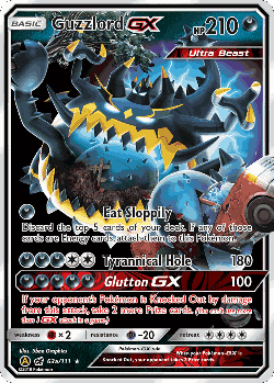 Guzzlord-GX 63, Crimson Invasion