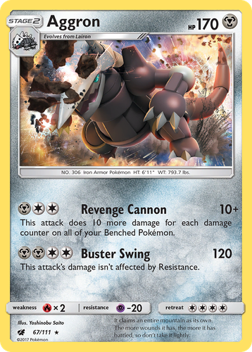 Aggron 67, Crimson Invasion