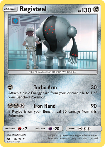 Registeel 68, Crimson Invasion