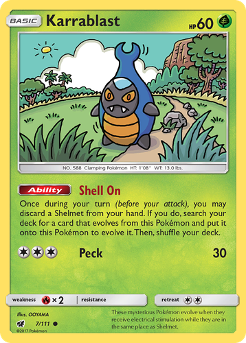 Karrablast #7 from Crimson Invasion - Common - Illustrated by OOYAMA