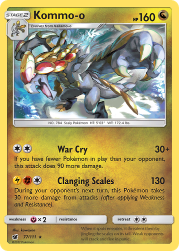 Kommo-o 77, Crimson Invasion