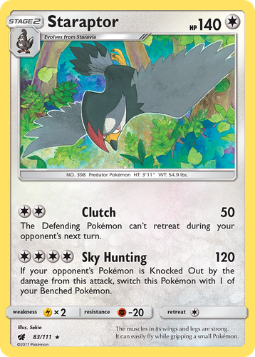 Staraptor 83, Crimson Invasion