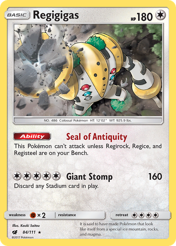 Regigigas 84, Crimson Invasion