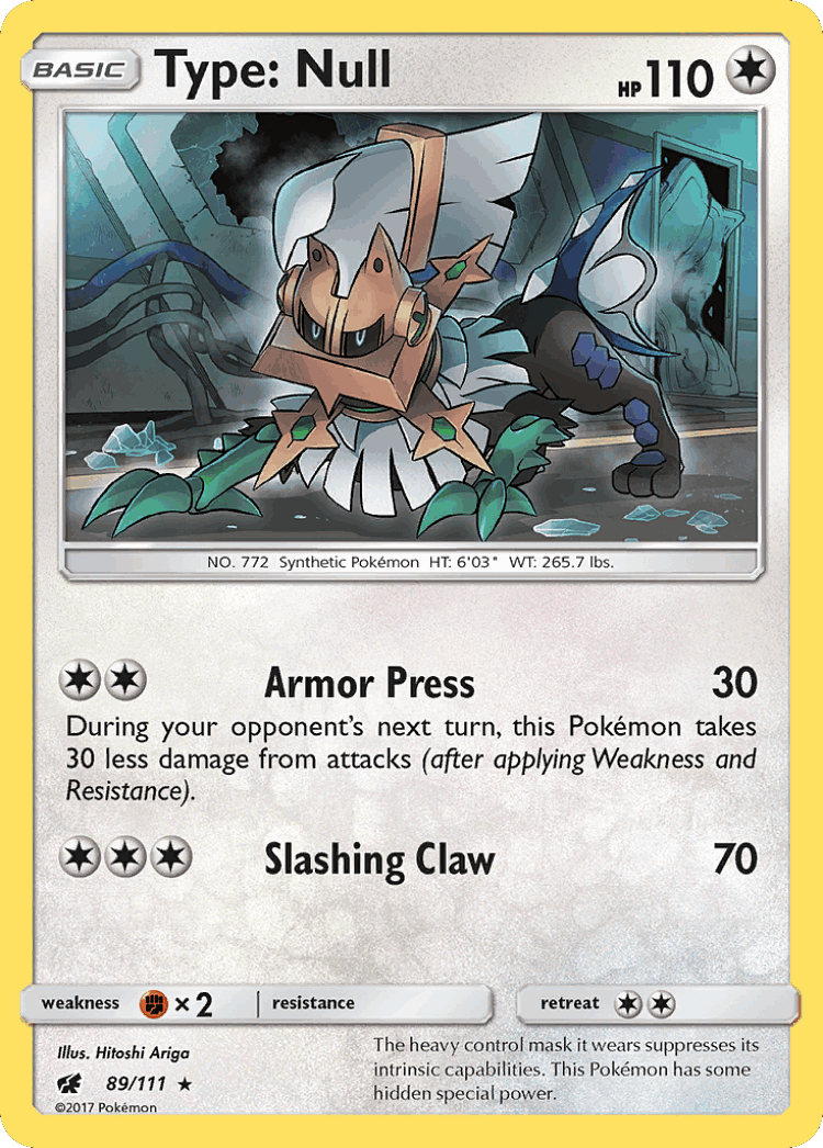 Type: Null #89 from Crimson Invasion - Rare Holo - Illustrated by Hitoshi Ariga