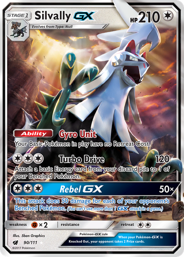 Silvally-GX 90, Crimson Invasion