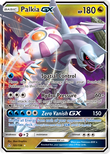 Palkia-GX 101, Ultra Prism