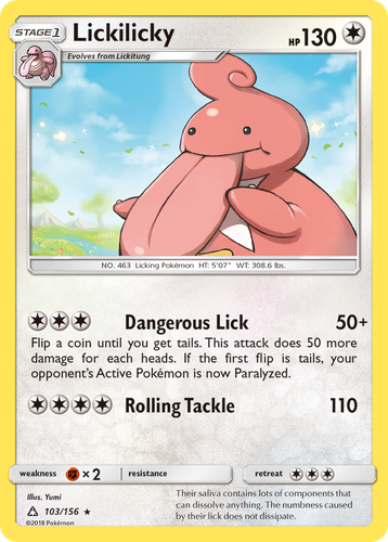 Lickilicky 103, Ultra Prism
