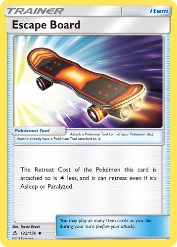 Escape Board #122 from Ultra Prism - Uncommon - Illustrated by Toyste Beach