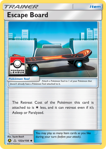Escape Board #122 from Ultra Prism - Uncommon - Illustrated by Toyste Beach