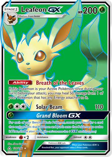 Leafeon-GX 139, Ultra Prism