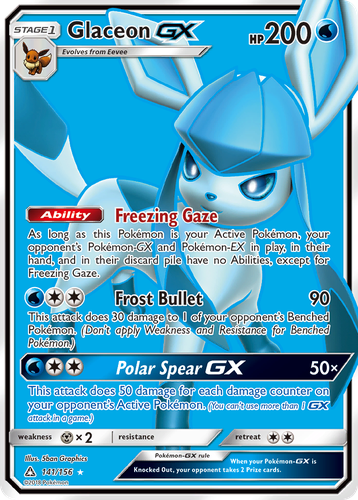 Glaceon-GX 141, Ultra Prism