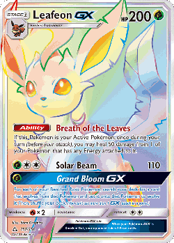 Leafeon-GX 157, Ultra Prism