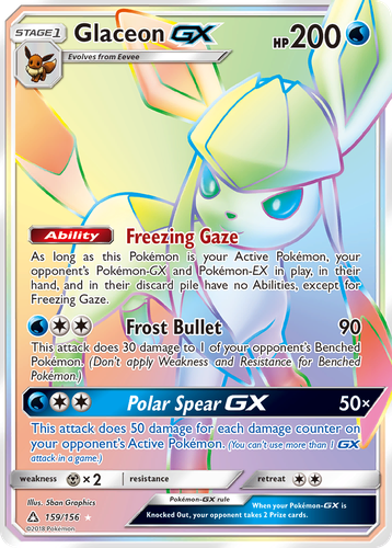 Glaceon-GX 159, Ultra Prism