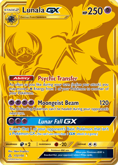 Lunala-GX 172, Ultra Prism