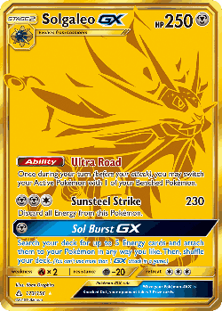Solgaleo-GX 173, Ultra Prism