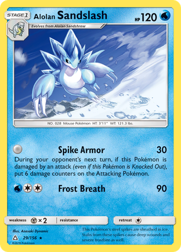 Alolan Sandslash 29, Ultra Prism