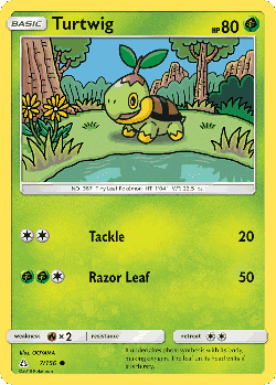 Turtwig Pokémon TCG card art