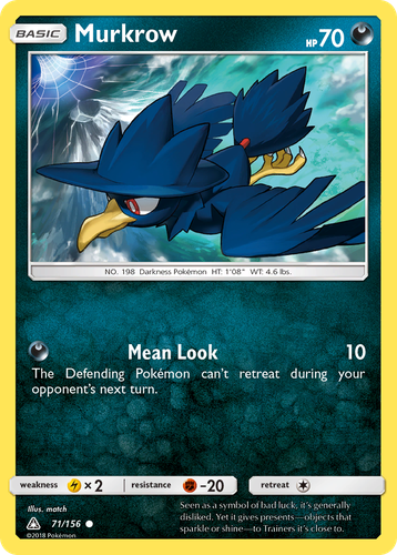 Murkrow 71, Ultra Prism