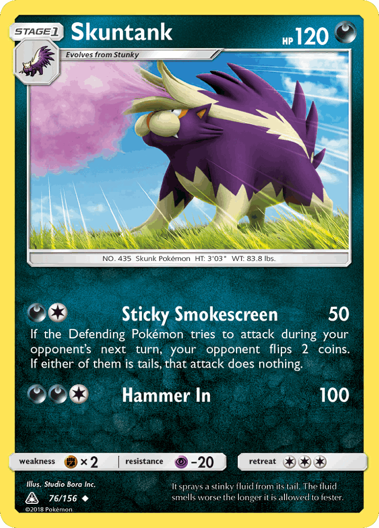 Skuntank #76 from Ultra Prism - Uncommon - Illustrated by Studio Bora Inc.