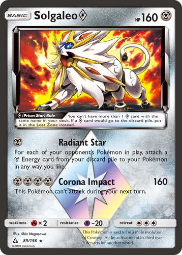Solgaleo ◇ 89, Ultra Prism